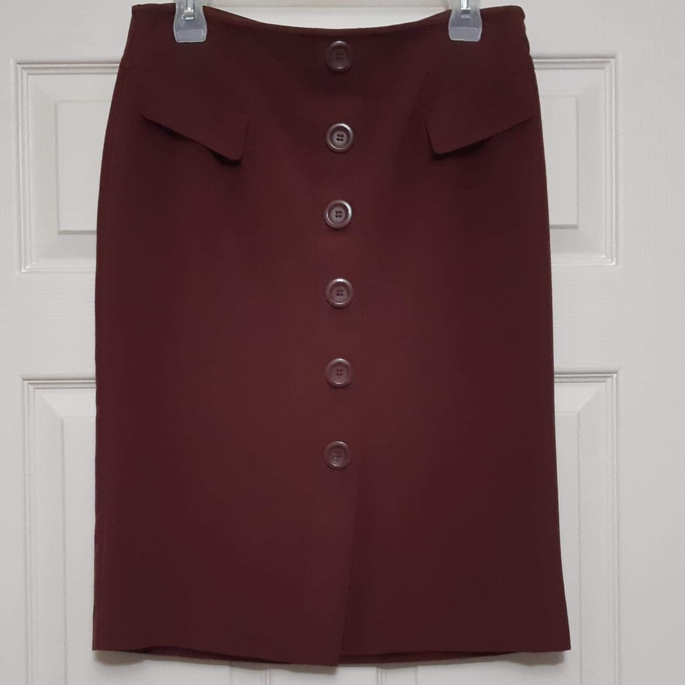 💙 3 for $30 💙 NYC Burgundy Skirt